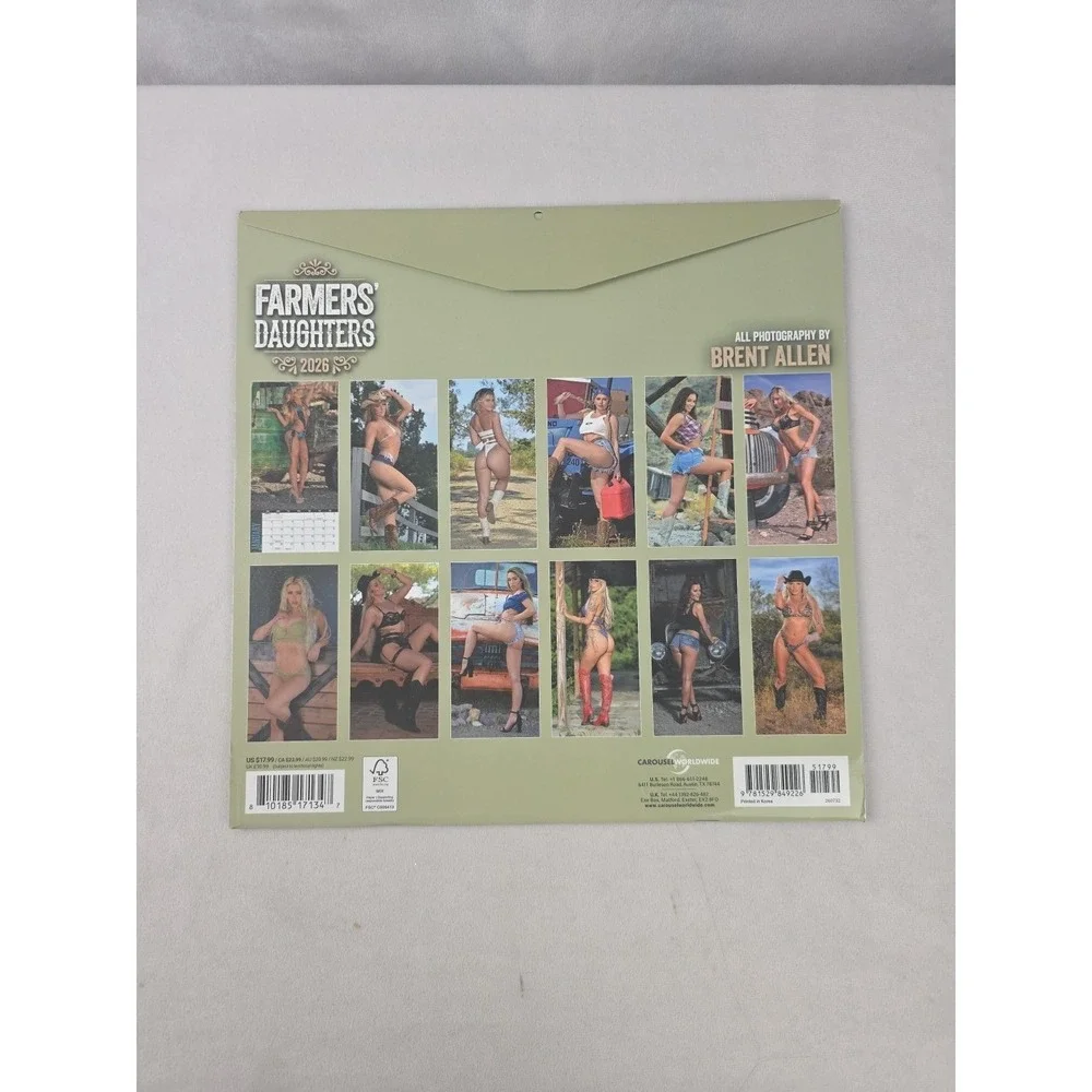 Farmers‎ Daughter: 12 X 12 Wall by Carousel Worldwide (English)